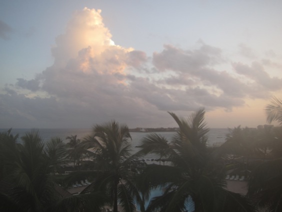 Thunderstorm over Dakar