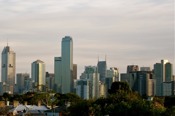 Melb Skyline Morning