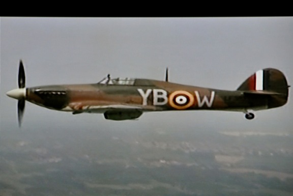 spitfire over buck-house