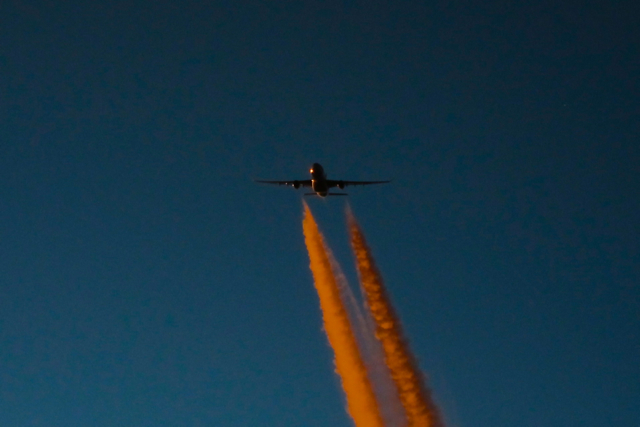 A330 sunset